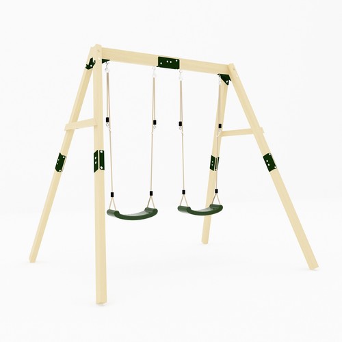 Garden outdoor wooden - wooden, double