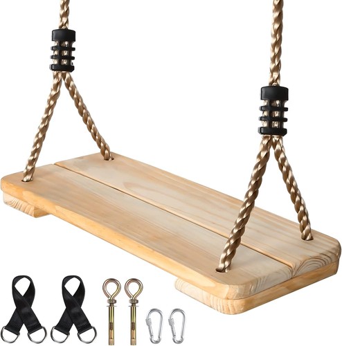 Extfans wood tree swing - wood,