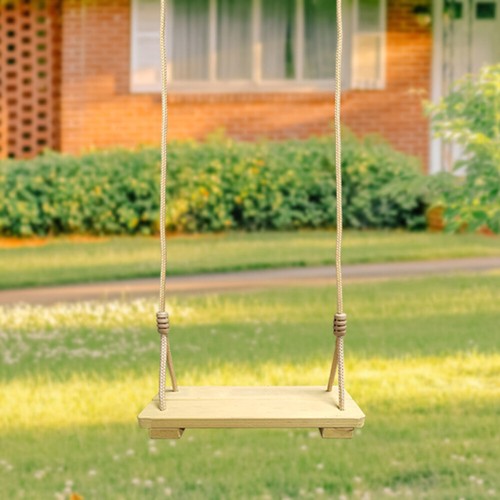 Wood tree swing - wood, indoor