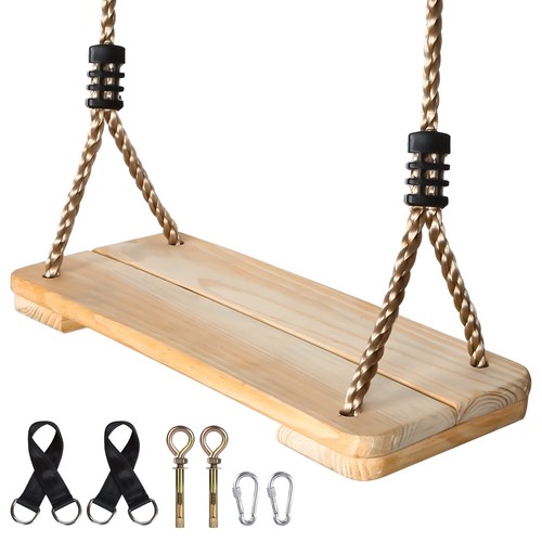 Extfans wood tree swing seat - extfans,