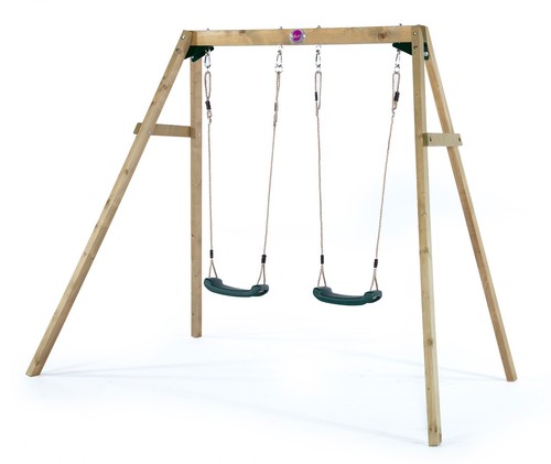 Plum play wooden double - double, swing