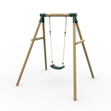 Garden Wooden Single Rope
