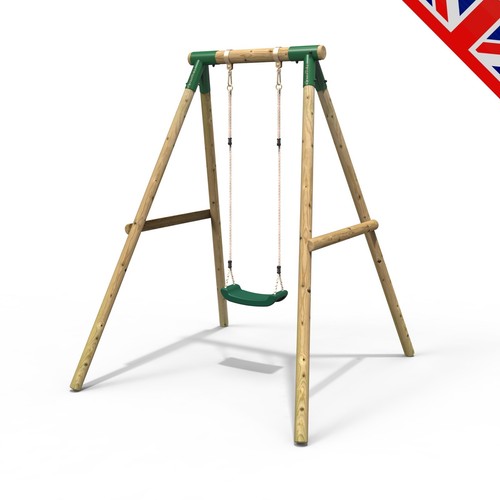 Rebo kids wooden garden swing - rebo,