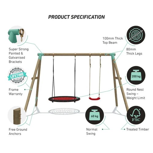 Wild 120cmround nest - wild,