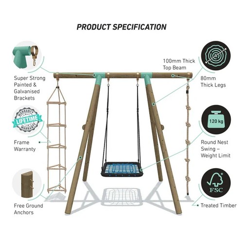 Wild 3in1 rectangle wooden - wild,